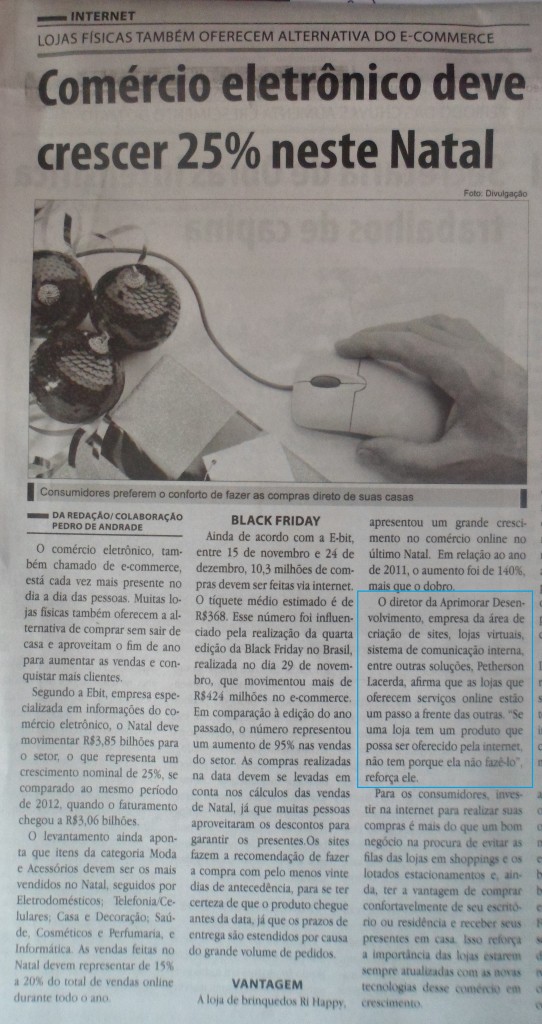 Diario Regional Criação de sites e lojas virtuais em juiz de fora
