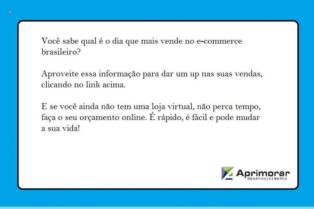 segunda feira é o melhor dia, o que mais vende no e-commerce brasileiro