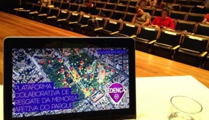 Mapa colaborativo do Parque da Redenção, em Porto Alegre (RS), criado pela startup Lung para a Unisinos. (Divulgação/Lung)